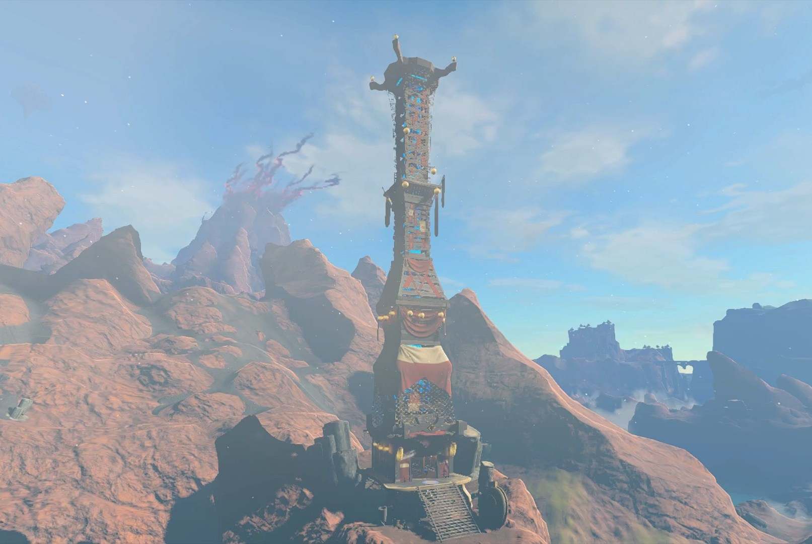 How to open the Eldin Canyon Tower in Zelda: Tears of the Kingdom